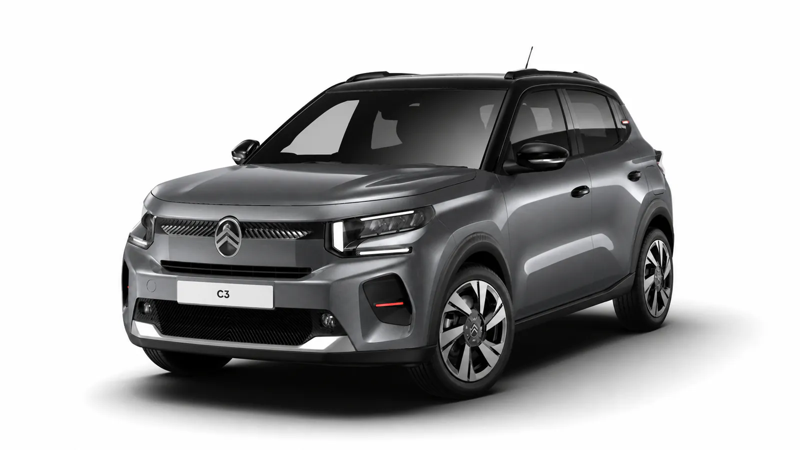 Citroën C3 Plus Hybrid Mercury Grey